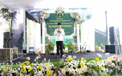 Munaqosah Juz 30 dan Pengajian Isra' Mi'raj MIN 5 Semarang Dihadiri Kepala Kantor Kemenag Kabupaten Semarang